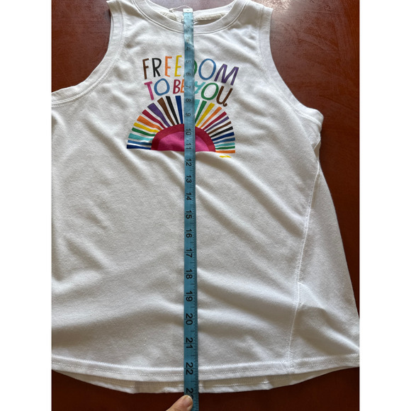 Brooks Running Tank Top Pride Edition Graphic Tank Rainbow Womens Small - Picture 3 of 8